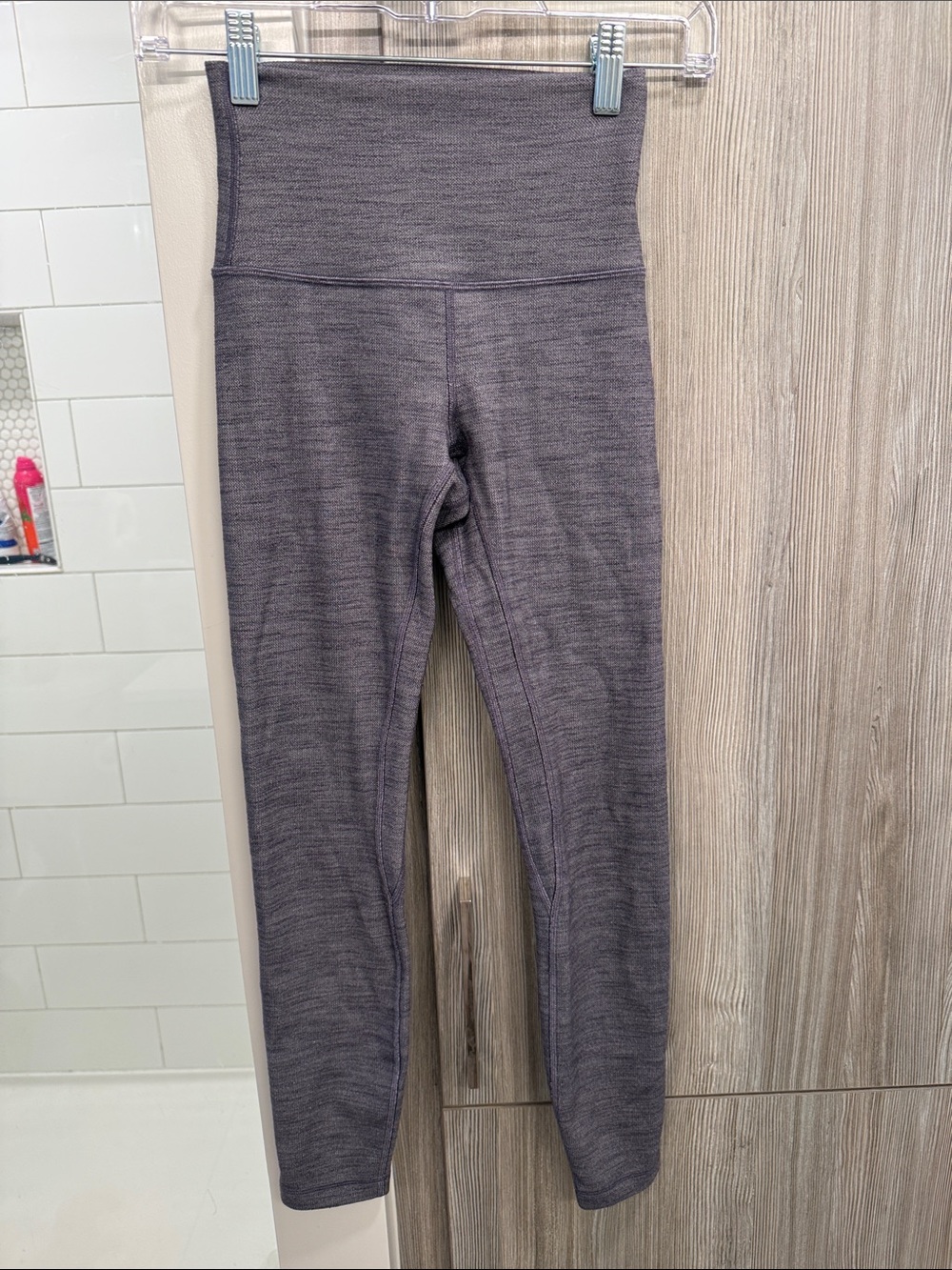 Kids High-Waist Heather Gray Leggings
